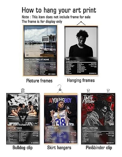Pósteres De Portada De Álbum De Enimoud Nba Youngboy Pa