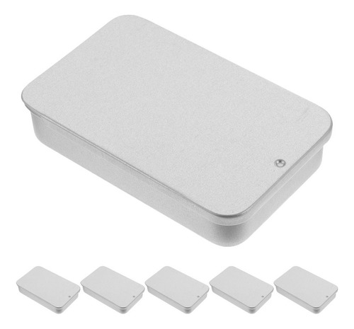 Salve Tins, Caja De Lata Con Tapa Corredera, 6 Unidades