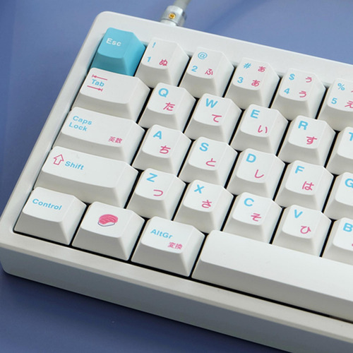 135 Teclas Pbt Teclas Japonesas Estilo Minimalista Para