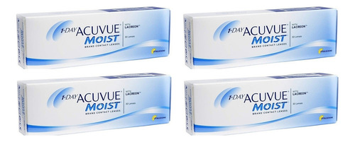 Combo 03 + 01 - Lente De Contato Acuvue 1 Day Moist Grau Cilíndrico Não Se Aplica Grau Esférico Informe Os Graus Desejados Via Chat