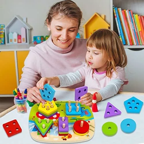 Juguetes Montessori Para Niños Pequeños De 1 A 2 Años De