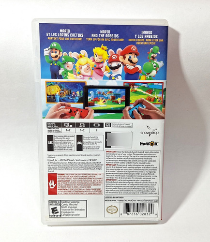 Mario + Rabbids Kingdom Battle Nintendo Switch (Usado)