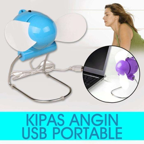 Mini Ventilador Con Usb-colores Variados