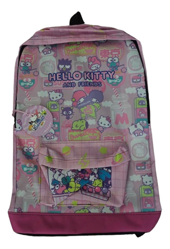 Mochila Escolar Kitty Y Sus Amigos 16 Lt.