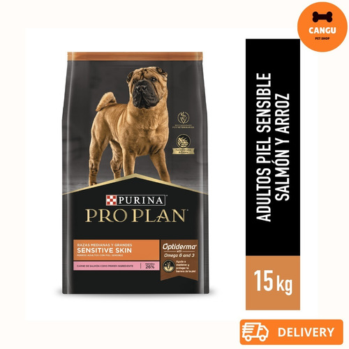 Pro Plan Adulto Piel Sensible Salmon 15.4