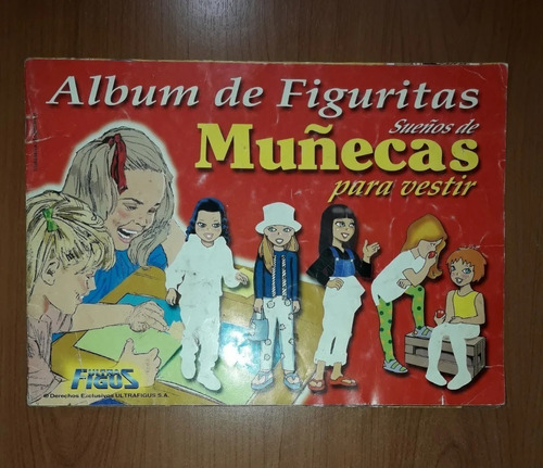 Álbum De Figuritas Sueños De Muñecas Para Vestir 64 Figus