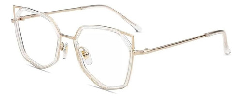 Gafas De Lectura Firmoo Ojo De Gato +3.0 Transparente Dorado