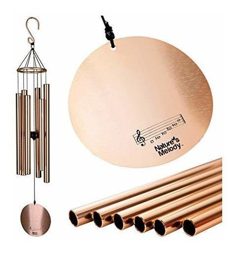 Campana Viento Nature's Melody Aureole Tunes Wind Chimes - C