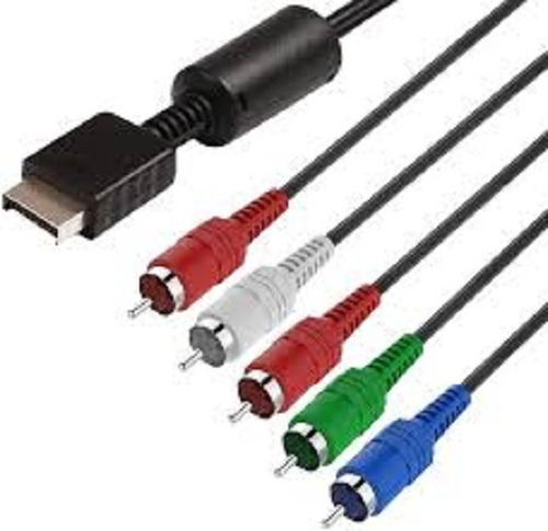 Cable Componente Rca Av Para Consolas De Ps2 Y Ps3