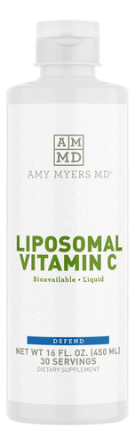 Liquido Liposomal De Vitamina C 1000 Mg Dr. Amy Myers, Sumin