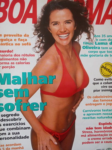 Revista Boa Forma N 151 Com A Luma De Oliveira (Usado)