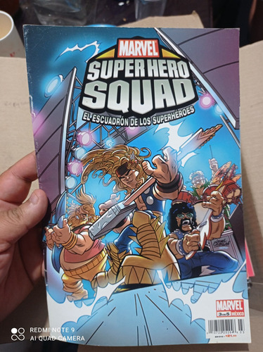 Cómic Marvel Super Hero Squad No.3 De 5 Televisa  3