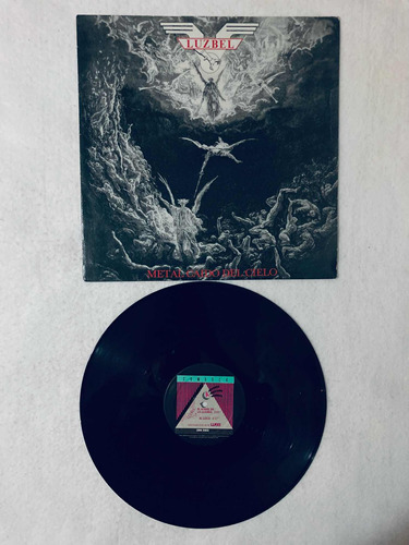 Luzbel Metal Caído Del Cielo Lp Vinyl Vinilo Edi Mexico 1985