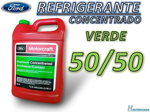 Refrigerante Verde Concentrado 50/50 Original Ford