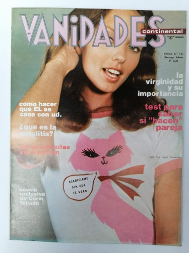 Revista Vanidades  Continental Año 11 Nº 21 Nov 1971