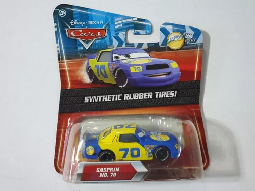 Disney Pixar Cars Gasprin Llantas Goma Rubber Tires 70 Envío Gratis