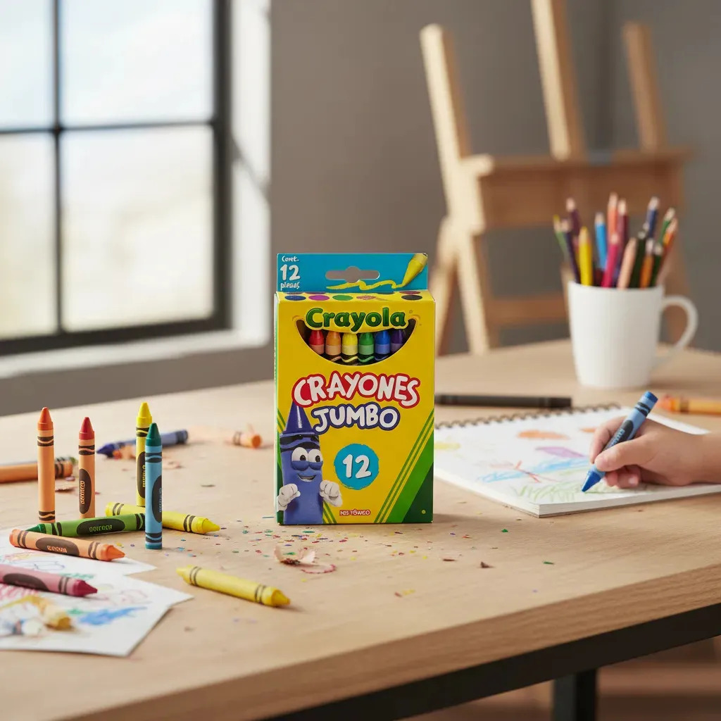 12 Crayones Jumbo Crayola