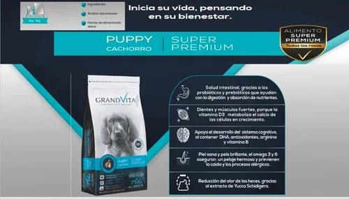 Grand Vita Cachorro Cordero 3kg