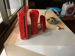 Consola De Juegos Nintendo Wii Completa + Accesorios Y Juego