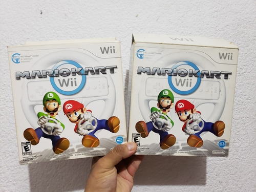 Pack Mario Kart + Volante Nintendo Wii