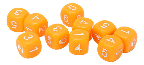 Juego De 20 Dados Con Números, 6 Lados, Diseño De Esquinas R