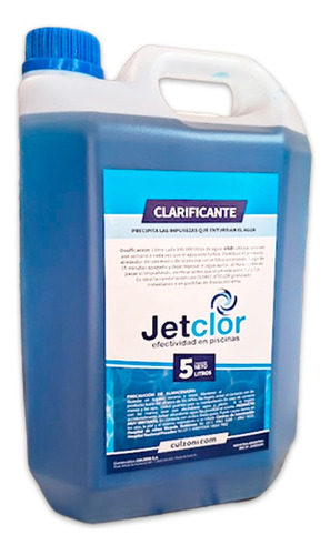 Clarificante Piscinas Jetclor Por 5 Litros