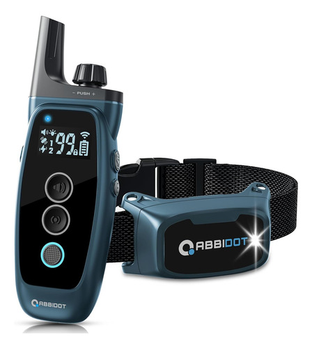 Collar De Entrenamiento Para Perros Impermeable Con Control