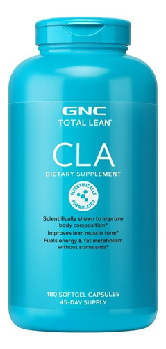 Gnc Total Lean® Cla - 180 Cápsulas Blandas
