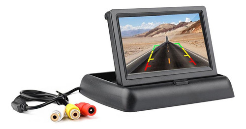Universal 4,3 Aparcamiento De Coche Plegable Monitor De