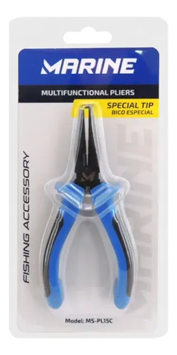 Alicate de Pesca Marine Sports Bico Aço Inox MS-PL15C Cabo Antiderrapante