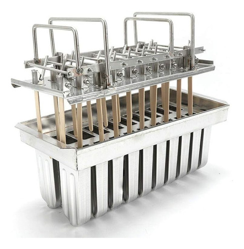 Molde Para Helados De Paleta Acero Inoxidable 20