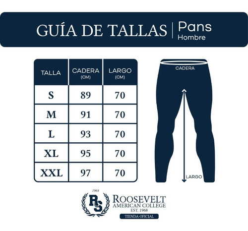 Imagen 5 de 6 de Pants Deportivo Slim Fit Súper Calidad Moda Marca Roosevelt