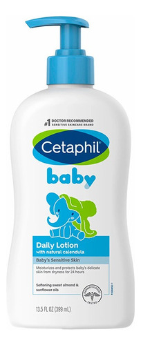 Loción hidratante diaria Cetaphil Baby para 24 horas, 399 ml