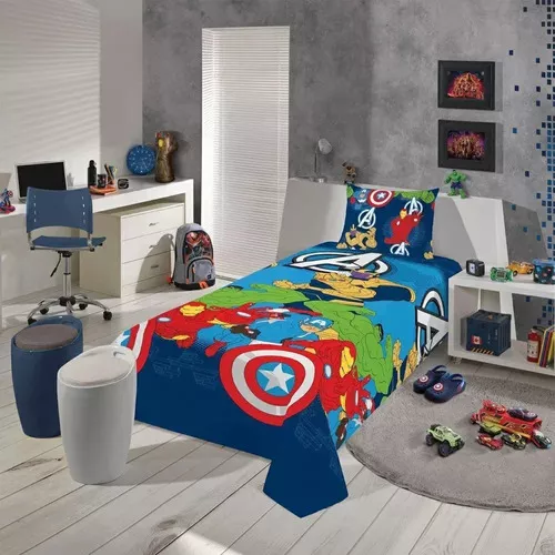 Jogo De Cama Infantil Homem Aranha