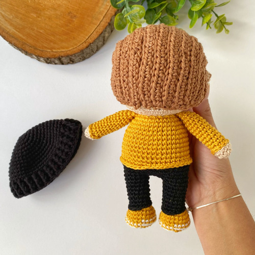 Mini Mim Boneco Sindrome Down T21 Amigurumi