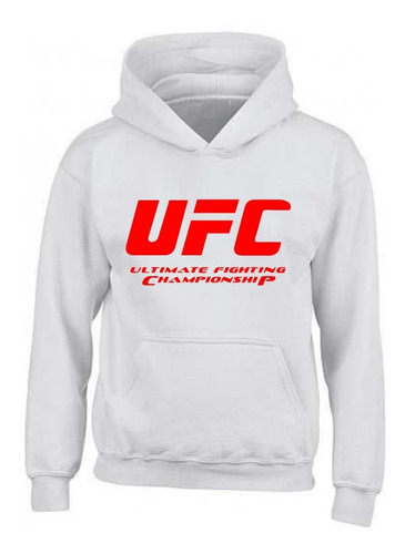 Buzo Ufc Fight Con Capota Hoodies Buso Saco Bv62