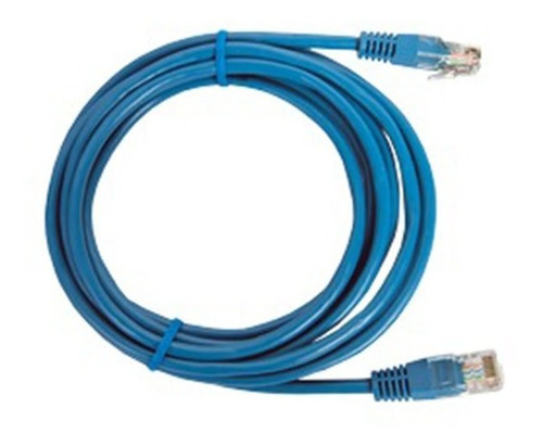 Patch Cord Cable Parcheo Red Utp Cat 5e 0.5 Mts  Azul