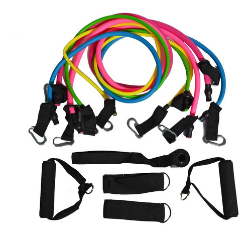 Set Bandas Tubo Para Entrenamiento De Fuerza Starke