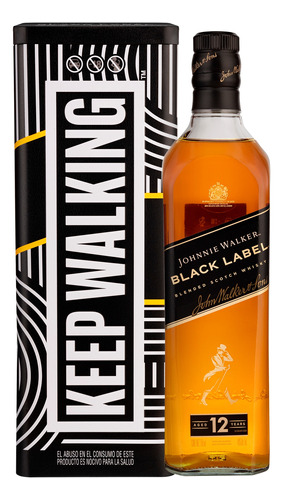 Whisky Johnnie Walker Black Label 750 Ml