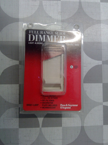 Pass & Seymour / Legrand 90681-ladp 120v 600w Slide Dimm Bby