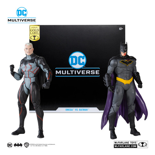 Mcfarlane Toys Omega Vs Batman 2pk (gold Label) (Usado)