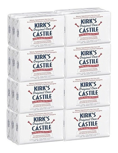 Kirk Original Coco Jabón De Castilla, 24 Bares