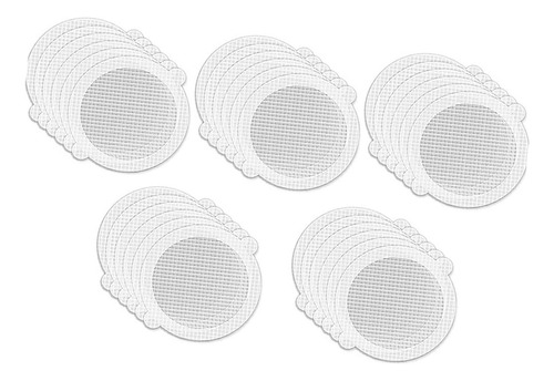 30 Uds Filtro De Malla Pegatina Red Diámetro 9cm