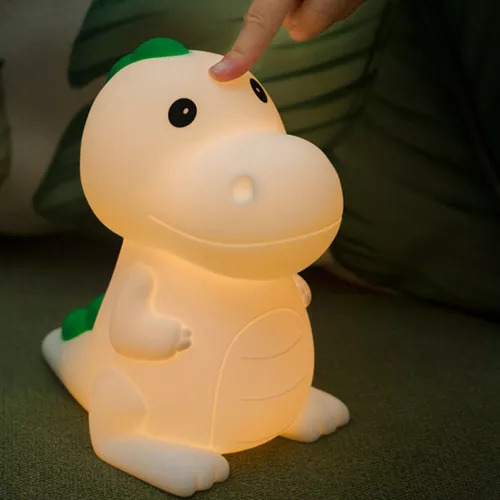 Luz Nocturna Táctil De Dinosaurio Que Cambia De Color Y Reca Estructura Fix Pantalla Mochilas Fix