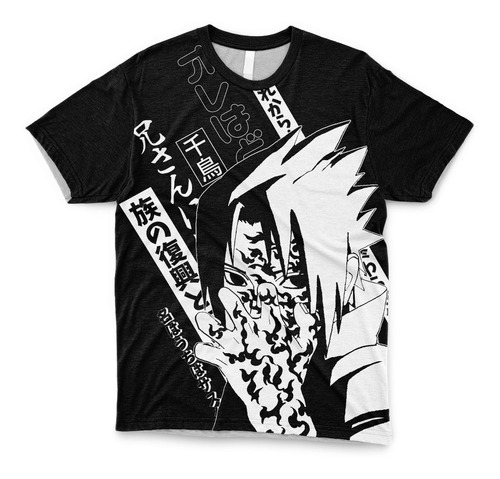 Imagen 1 de 6 de Remera Fullprint - Anime Cod:217 Naruto