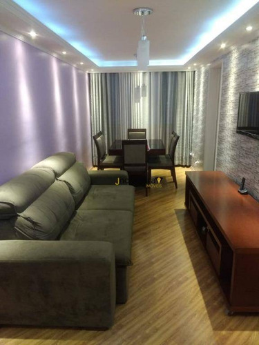 Imagem 2 de 30 de Ótimo Apartamento De 50m² Todo Reformado À Venda Na Chácara Santa Maria - Zona Sul De São Paulo/sp. Com 2 Dormitórios, Sala E 1 Vaga Por R$ 240 Mil. - Ap15957