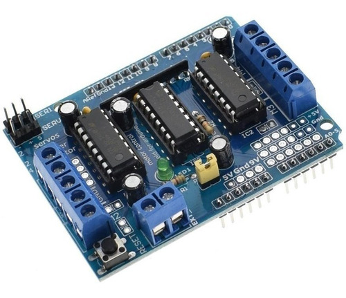 Motor Shield L293d L293 Driver Puente H Arduino Uno Mega