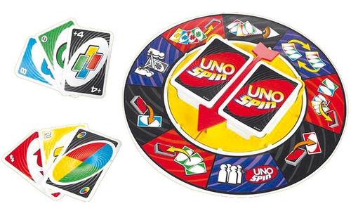 Uno Spin Juego Mesa Cartas Gira Ruleta Rueda 2 10 Jugadores Escanver Sistemas Inteligentes