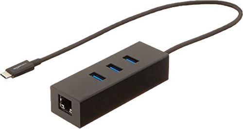 Usb 3.1 tipo C A Núcleo Usb De 3 puertos Con Adaptador Ether