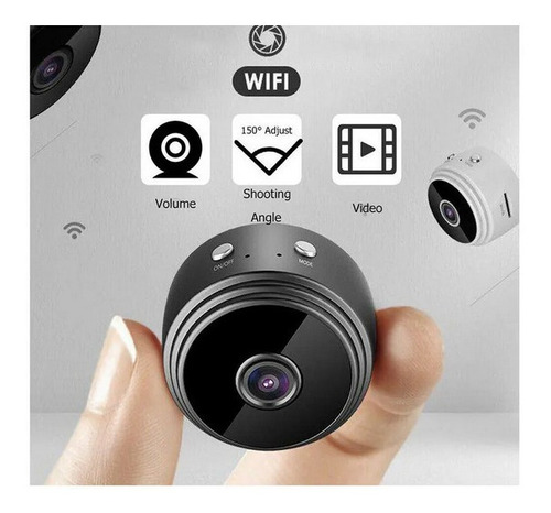 Amazon.com: Cámara espía oculta WiFi mini cámara HD 1080P pequeña cámara inalámbrica con cámara IP con función de visión nocturna infrarroja, utilizada para cámara de seguridad en el hogar, monitor de bebé,